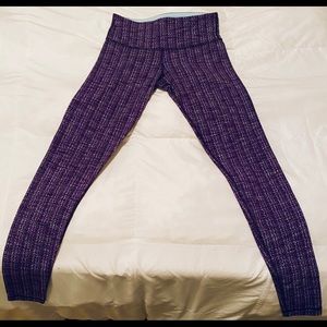 Lululemon Athletica Workout Pants - Purple Tech